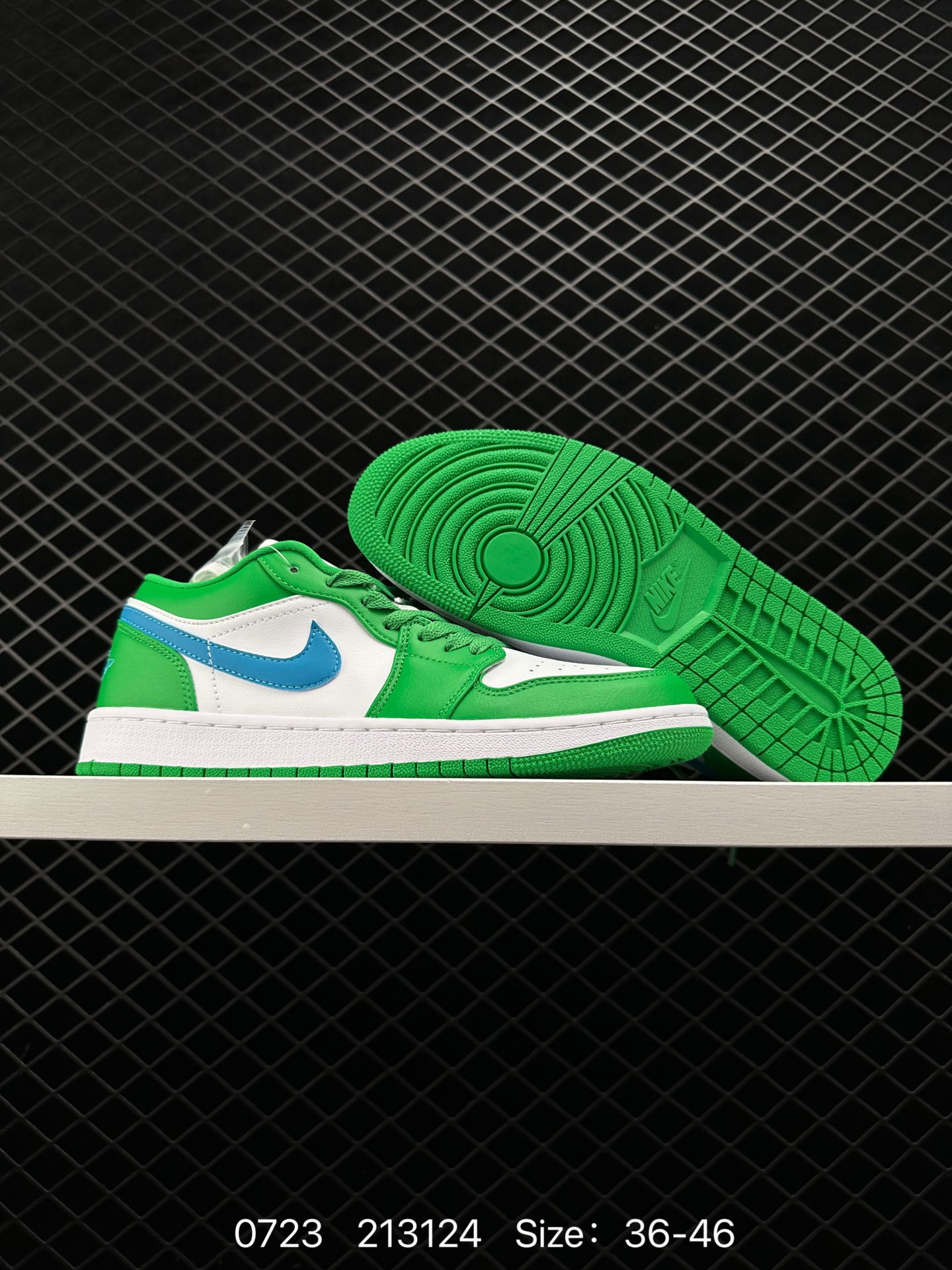 Nike Air Jordan 1 Mid”Green Yellow“AJ1